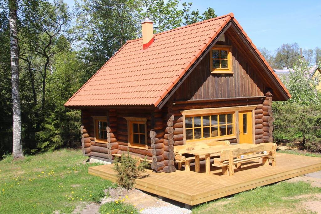 Ala-Laugu Holiday Home Leisi Buitenkant foto